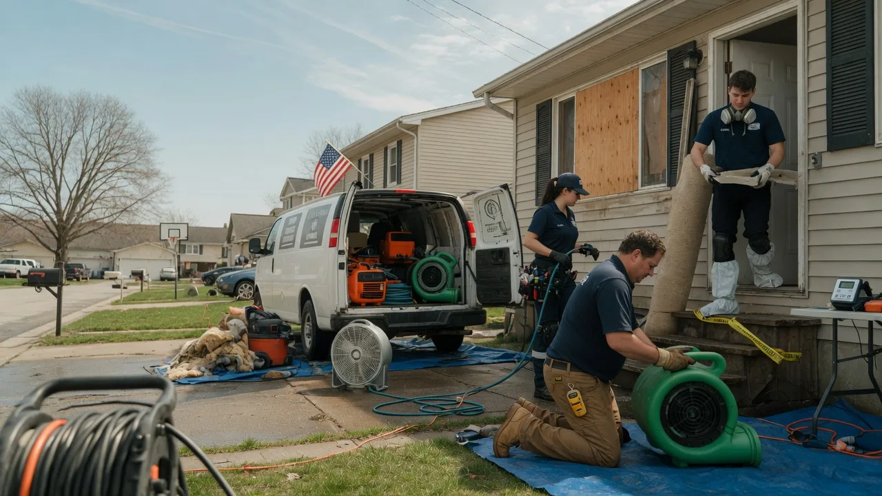 Water Damage Restoration in Shrewsbury, PA near me